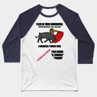bullfight Baseball T-Shirt
